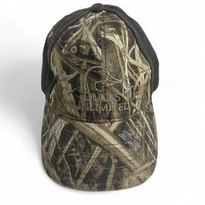 Ducks Unlimited Camo DU Leader 2016 Adjustable Cotton Ball Cap Hat Hunting